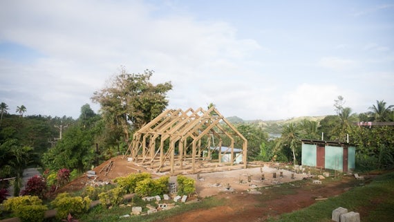 Vivili Community Hall structure