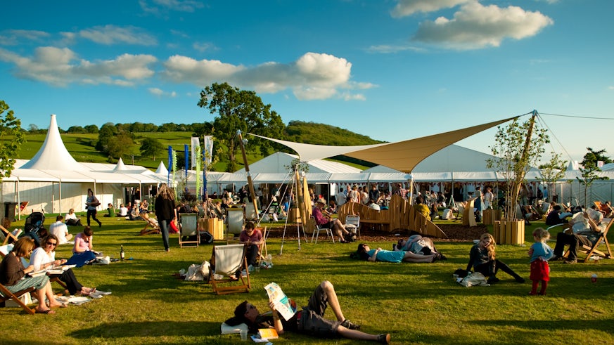 Hay Festival site - Finn Beales