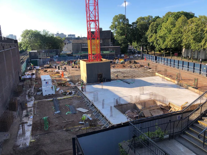 Ground floor concrete slab 