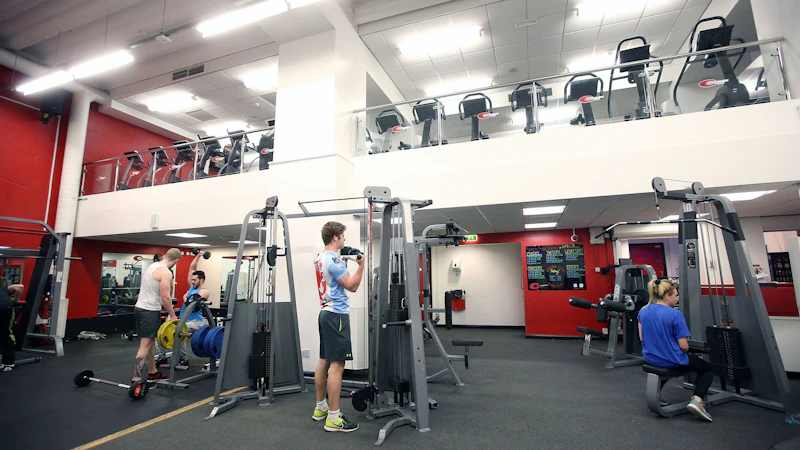 Equipment at the Fitness and Squash Centre