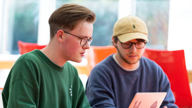 Two students