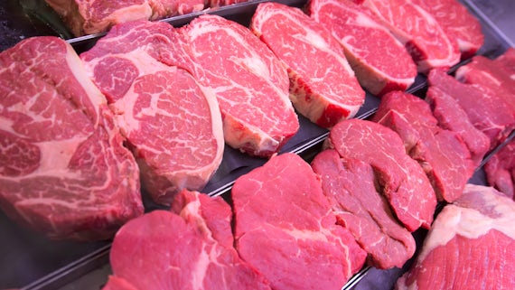 Stock image of meat