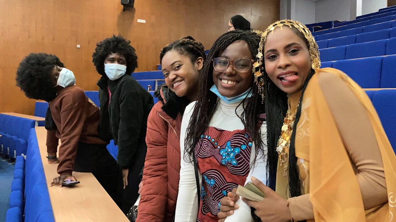 students at the Biosciences Cultural Event
