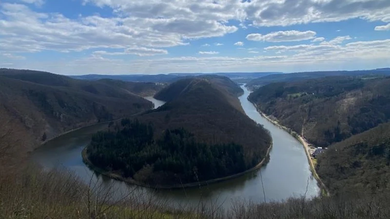 Saarschleife in Mettlach, Saarland