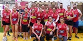 TeamCardiff runners at Cardiff Half Marathon in 2023