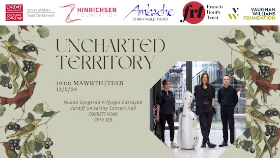 Poster for Uncharted Territory Concert 13/2/24