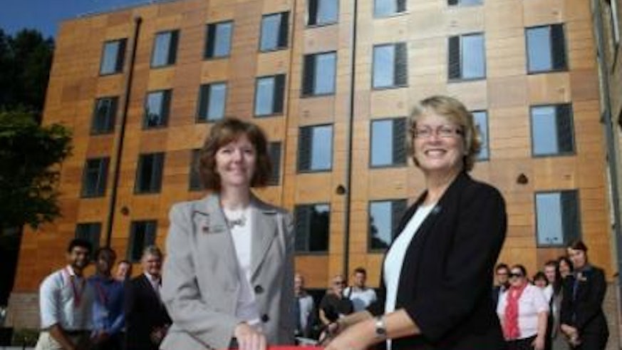 Ribbon cut on state-of-the-art student accommodation