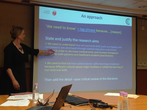 Alison presenting Taiwan 2