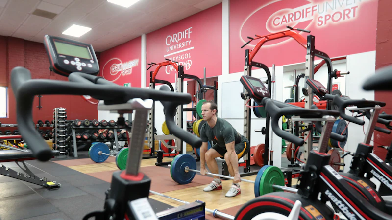 conditioning room at training village