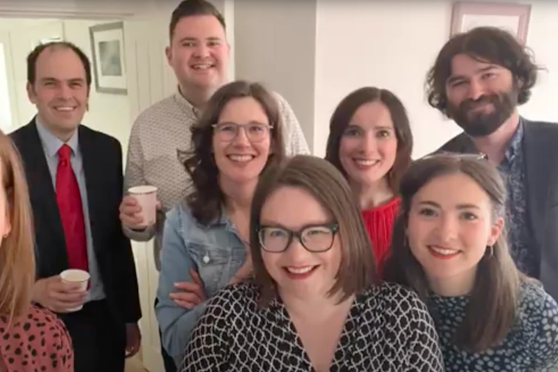 Staff from the School of Welsh