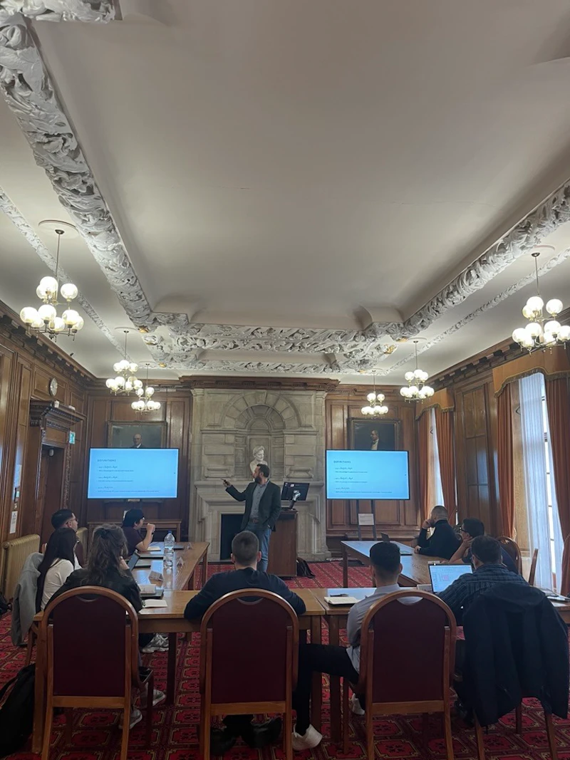 Accelerate session in Glamorgan Building