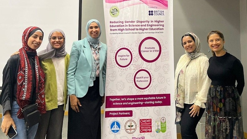 Dr Diana Contreras Mojica visits Cairo to support gender equality in STEM initiative