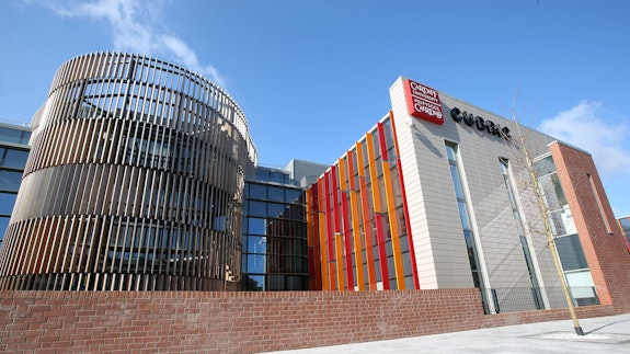 Exterior of the £44m Brain Research Imaging Centre