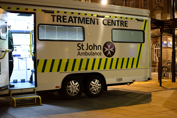 Image of the outside of a alcohol intoxication treatment centre
