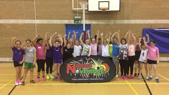 Childrens netball coaching