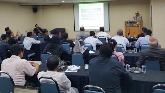 Dr Rawindaran Nair delivers lecture at MIMA