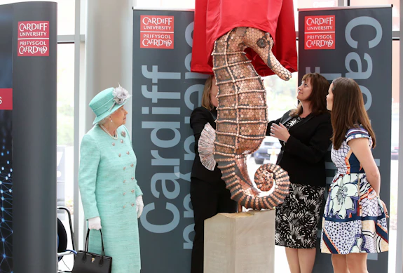 Queen visits CUBRIC