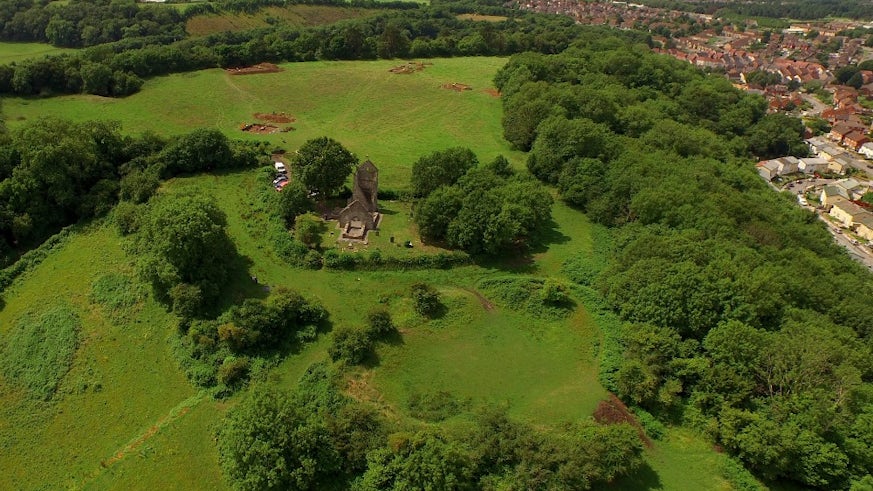 Aerial view of Ely area