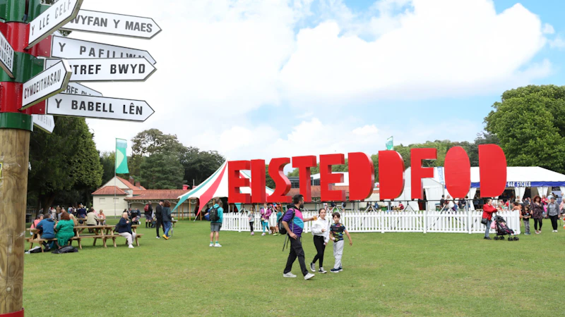 Eisteddfod sign