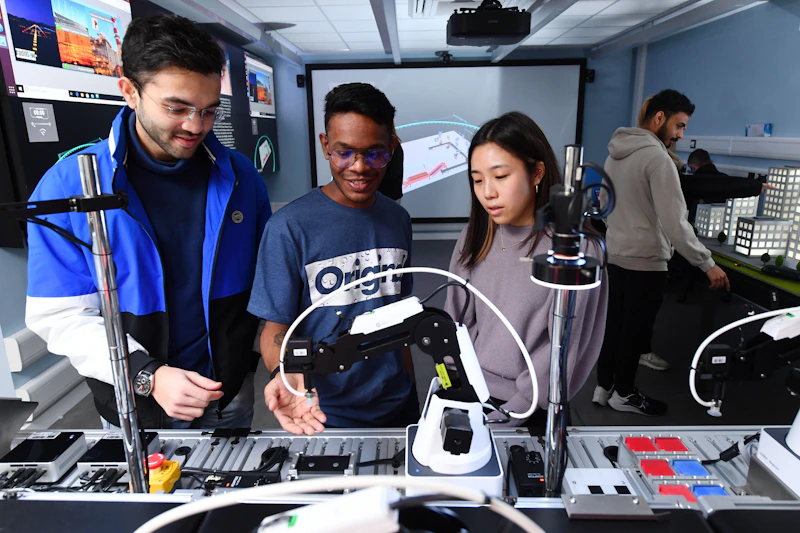 Using robotics and automation equipment