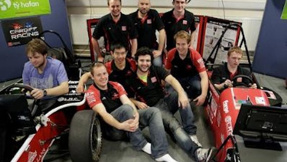 Formula Student unveil car