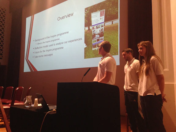 Inspire presenters at HCARE UG conference