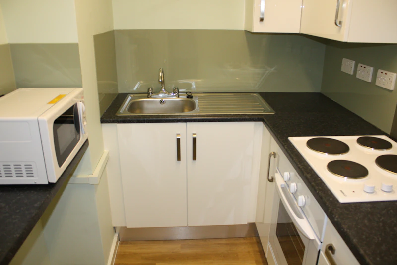 Kitchen in University Hall 1 Bed Flat