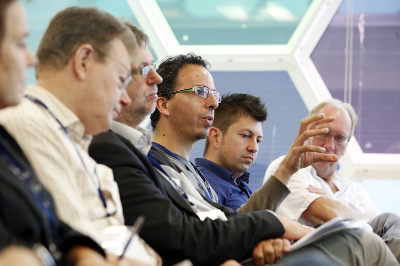 People discussing things