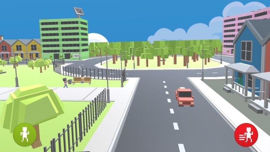 Virtual Road World app