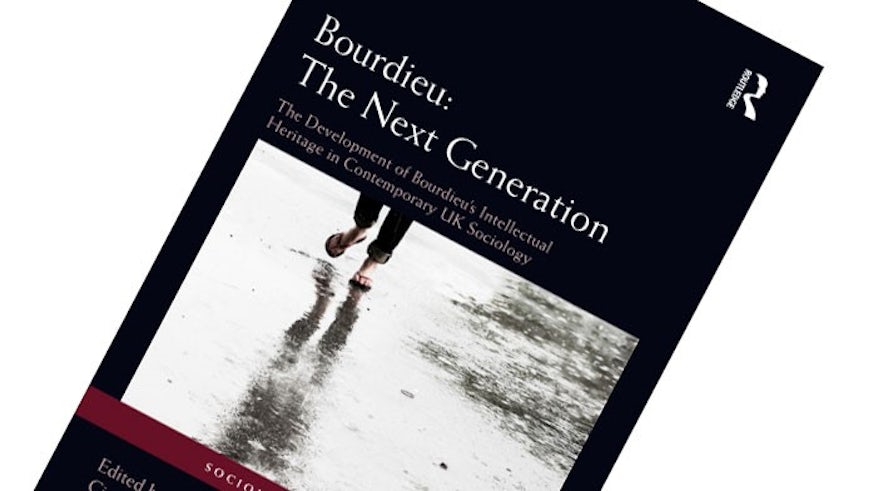 Front cover of new Bourdieu book