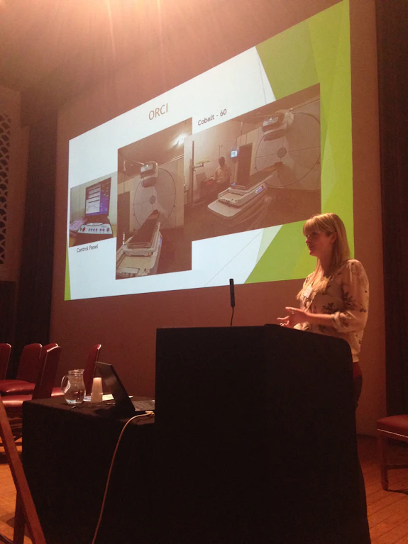 Kim Balsdon at the HCARE UG Conference