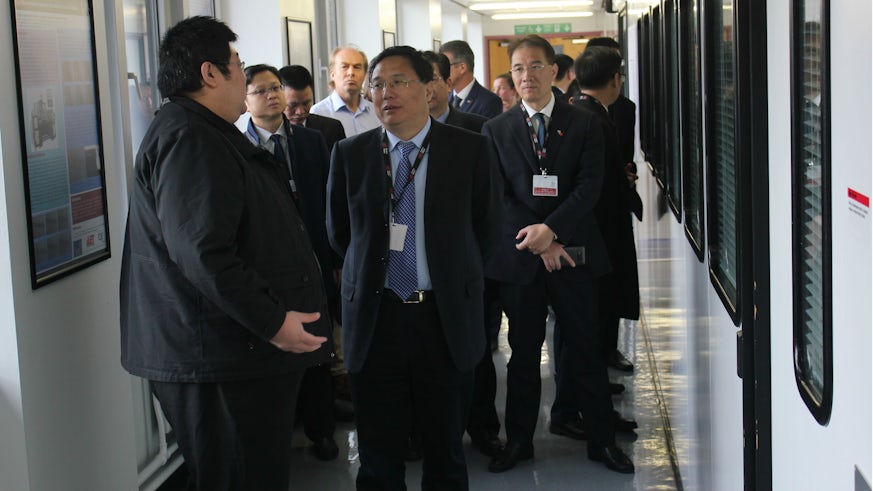 Chinese delegates visit ICS