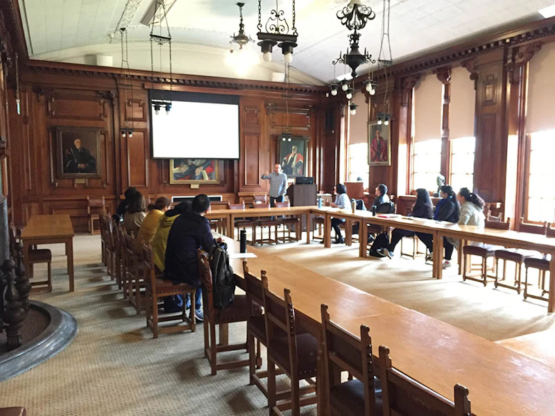 Guizhou University delegates learning about CAER Heritage Project