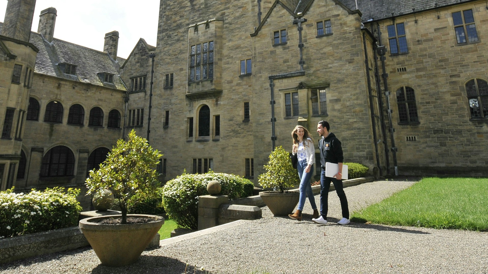 Image of Bangor University campus