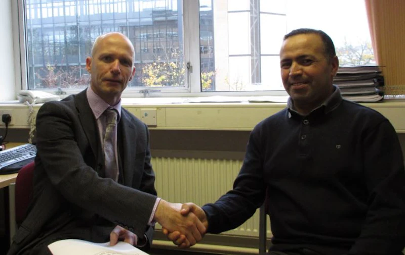 Professor Diarmait Mac Giolla Chriost and Dr Khalid Ansar