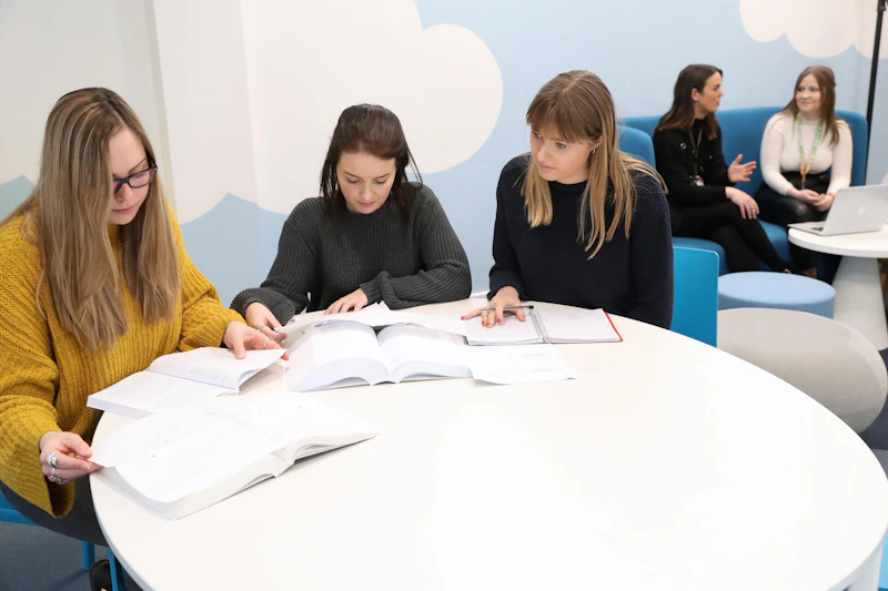 Students working in our Centre for Human Developmental Sciences