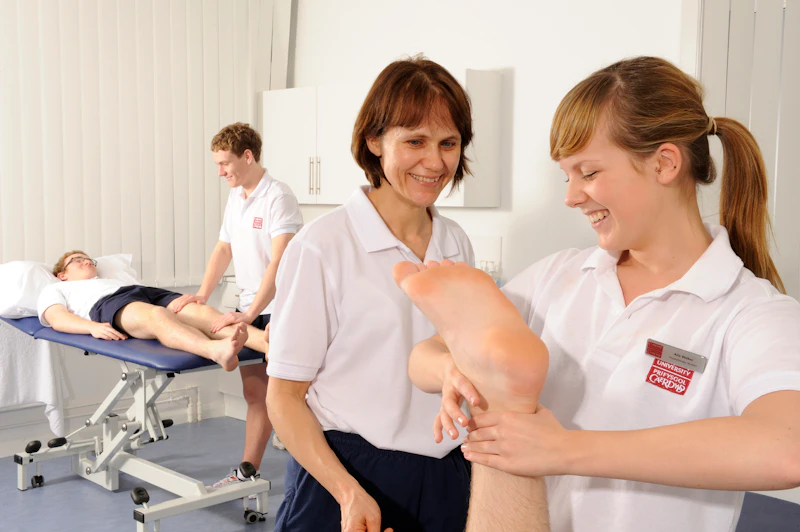 Physio skills session with Sue Annetts